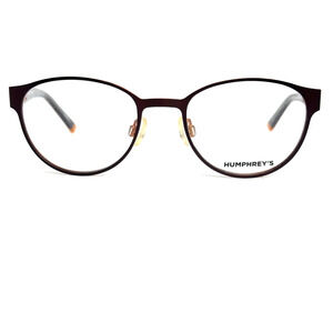 Humphrey's 582140 48-18-135 Eyeglasses Frames Full rim Brown Orange H16956